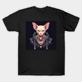 Pink Sphynx Model T-Shirt